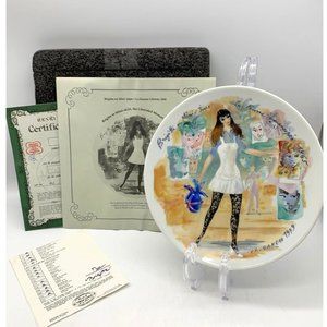 Vintage Limoges Henri D' Arceau  Brigitte plate